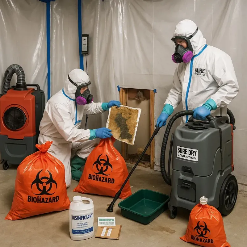 Contaminated Water Handling Protocols process in Kearny, NJ
