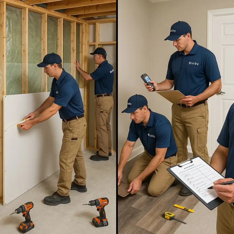 Repairs and Reconstruction process in Kearny, NJ